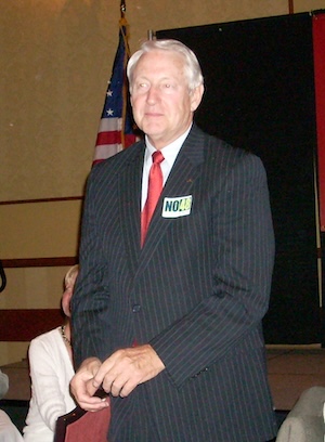 Hank Brown at the Republican Majority for Choice event.