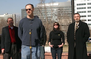 Earl Allen, Ari Armstrong, Amanda Teresi, and David Williams.