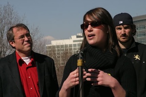 Earl Allen, Amanda Teresi, and Justin Longo.