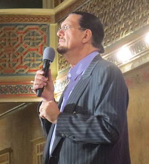 Penn Jillette speaking.