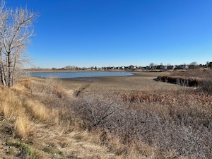 Ketner Reservoir lost a lot of water following a dam malfunction.
